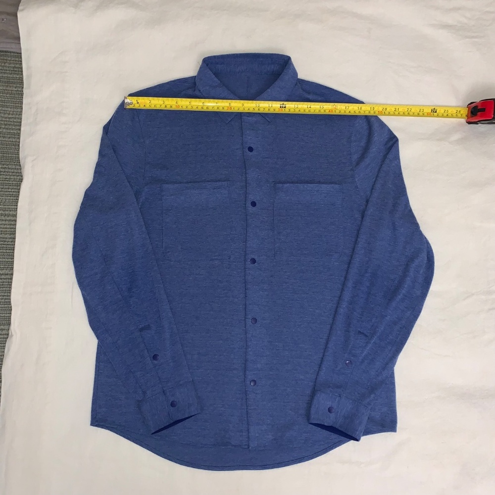 Lululemon Soft Knit Overshirt - Men’s Medium - Blue | EUC